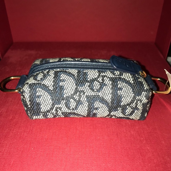 Dior coin case with ring hook $firm price